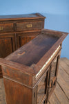 Vintage Wooden Dresser with Tiles <p>W:100cm D:39cm H:201cm </p>
