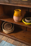 Vintage Wooden Dresser with Tiles <p>W:100cm D:39cm H:201cm </p>
