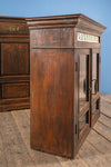 Vintage Wooden Dresser with Tiles <p>W:100cm D:39cm H:201cm </p>