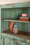 Vintage Turquoise Dresser Unit <p>W:182cm D:47cm H:182cm </p>