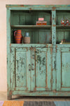 Vintage Turquoise Dresser Unit <p>W:182cm D:47cm H:182cm </p>
