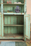 Vintage Turquoise Dresser Unit <p>W:182cm D:47cm H:182cm </p>