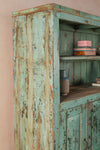 Vintage Turquoise Dresser Unit <p>W:182cm D:47cm H:182cm </p>
