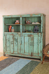 Vintage Turquoise Dresser Unit <p>W:182cm D:47cm H:182cm </p>