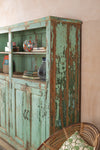 Vintage Turquoise Dresser Unit <p>W:182cm D:47cm H:182cm </p>