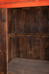 Orange Vintage Temple Style Cupboard <p>W:170cm D:87cm H:194cm </p>