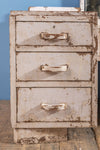 Vintage White Dressing Table with Mirror <p>W:120cm D:51cm H:154cm </p>