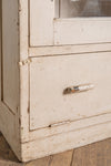 Cream Vintage Wooden Cabinet <p>W:85cm D:51cm H:189cm </p>