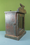 Vintage Wooden Clock Case Key Box - 04