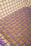Purple Metal Railway Basket