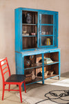 Blue Vintage Dresser Unit <p>W:145cm D:37cm H:212cm </p>