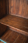Blue Vintage Glazed Cabinet <p>W:75cm D:45cm H:110cm </p>