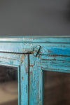 Blue Vintage Glazed Cabinet <p>W:75cm D:45cm H:110cm </p>