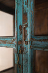 Vintage Blue Glazed Cabinet <p>W:140cm D:70cm H:210cm </p>