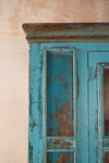 Vintage Blue Glazed Cabinet <p>W:140cm D:70cm H:210cm </p>