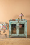 Vintage Pale Blue Cabinet <p>W:90cm D:46cm H:90cm </p>