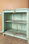 Vintage Pale Blue Cabinet <p>W:90cm D:46cm H:90cm </p>