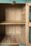 Light Blue Vintage Sideboard <p>W:129cm D:45cm H:93cm </p>