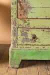 Green & Pink Vintage Tallboy <p>W:75cm D:43cm H:186cm </p>