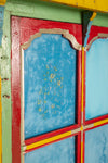 Colourful Indian Wooden Mandir <p>W:76cm D:79cm H:190cm </p>