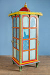 Colourful Indian Wooden Mandir <p>W:76cm D:79cm H:190cm </p>
