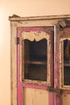 Vintage Pink & Cream Cabinet <p>W:71cm D:43cm H:127cm </p>