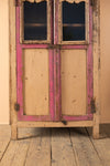 Vintage Pink & Cream Cabinet <p>W:71cm D:43cm H:127cm </p>