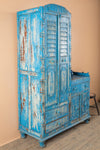 Vintage Light Blue Dresser Unit <p>W:108cm D:46cm H:175cm </p>