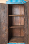 Vintage Light Blue Dresser Unit <p>W:108cm D:46cm H:175cm </p>