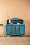 Vintage Light Blue Cupboard <p>W:97cm D:40cm H:98cm </p>