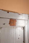 White Vintage Almirah <p>W:90cm D:41cm H:173cm </p>