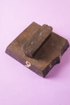 Vintage Large Wooden Printing Block - 237