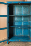 Deep Blue Vintage Cabinet <p>W:93.5cm D:49cm H:154.5cm </p>