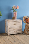Cream Vintage Storage Unit <p>W:60cm D:40cm H:60cm </p>