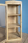 Cream Vintage Display Side Cabinet <p>W:41cm D:37cm H:101cm </p>