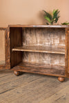 Vintage Wooden Glazed Cabinet <p>W:65cm D:31cm H:56cm </p>