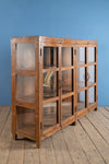 Wooden Vintage Display Cabinet <p>W:185cm D:40cm H:121cm </p>