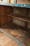 Vintage Blue & Yellow Dresser