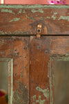 Vintage Sage Green Display Cabinet <p>W:91cm D:47cm H:126cm </p>