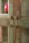 Vintage Sage Green Display Cabinet <p>W:91cm D:47cm H:126cm </p>