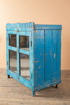 Light Blue Vintage Cabinet <p>W:83cm D:48cm H:94cm </p>
