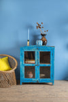 Vintage Light Blue Cabinet <p>W:85cm D:47cm H:102cm </p>