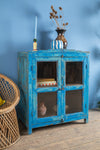 Vintage Light Blue Cabinet <p>W:85cm D:47cm H:102cm </p>