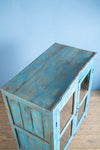 Vintage Light Blue Cabinet <p>W:85cm D:47cm H:102cm </p>