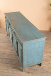 Slate Grey Vintage Sideboard <p>W:158cm D:47cm H:76cm </p>