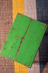 Bright Green Vintage Side Table <p>W:62cm D:45cm H:46cm </p>