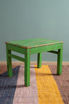 Bright Green Vintage Side Table <p>W:62cm D:45cm H:46cm </p>