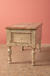 Vintage Cream Hallway Table <p>W:62cm 36cm H:43cm </p>