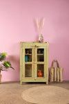 Pale Green Vintage Cabinet <p>W:79cm D:40cm H:119cm </p>