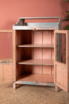 Blue & Pink Vintage Cabinet <p>W:78cm D:40cm H:123cm </p>